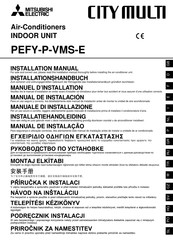 Mitsubishi Electric CITY MULTI PEFY P25 Manual De Instalación