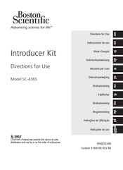 Boston Scientific SC-4365 Instrucciones De Uso