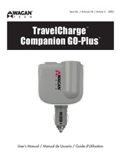 Wagan Tech TravelCharge Companion GO-Plus Manual De Usuario