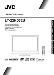 JVC LT-22HD32U Manual De Instrucciones