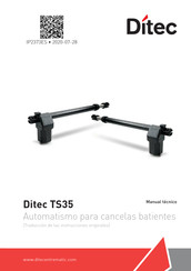 DITEC TS35 Manual Tecnico