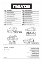 Mazda 4100-78-826A Instrucciones De Montaje