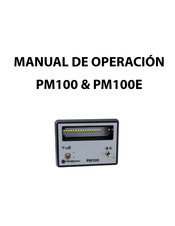 Dickey-John PM100 Manual De Operación