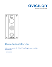 Motorola Solutions Avigilon H4 Serie Guia De Instalacion