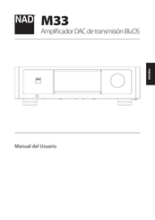 NAD M33 Manual Del Usuario