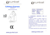 Grunkel EXPRESCAF Manual De Instrucciones