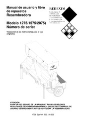 Redexim 1575 Manual De Usuario