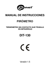 Sonel DIT-130 Manual De Instrucciones