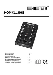 HQ-Power HQMX11008 Manual Del Usuario