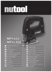 NUTOOL MPKL800 Manual Del Usuario