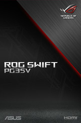 Asus ROG SWIFT PG35V Serie Manual Del Usuario