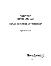 Sundyne LMV 322 Manual De Instalación Y Operación