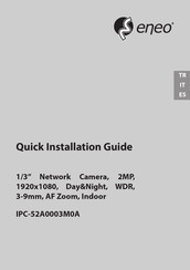 Eneo IPC-52A0003M0A Guía De Instalación Rápida