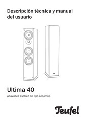 Teufel Ultima 40 Manual Del Usuario