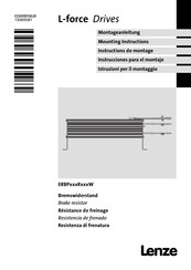 Lenze ERBP033R200W Instrucciones Para El Montaje