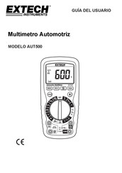 Extech Instruments AUT500 Guia Del Usuario