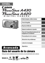 Canon PowerShot A420 Guia Del Usuario