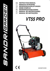 Sandr Garden VT55 PRO Manual De Instrucciones