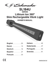 Schumacher SL184U Serie El Manual Del Propietario