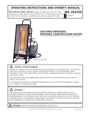 Mr. Heater MH35LP Instrucciones De Funcionamiento Y Manual Del Propietario