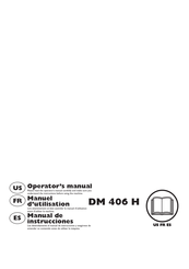 Husqvarna DM 406 H Manual De Instrucciones