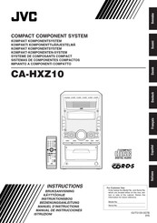 JVC CA-HXZ10 Manual De Instrucciones