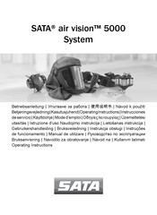 SATA air vision 5000 Instrucciones De Servicio