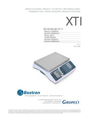 Baxtran XTI Manual De Instrucciones