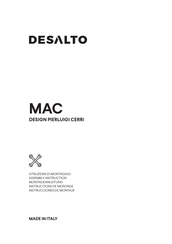 Desalto MAC Instrucciones De Montaje