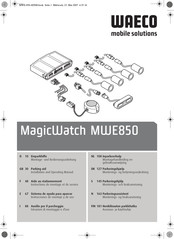 Waeco MagicWatch MWE850 Instrucciones De Montaje