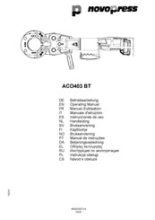 NovoPress ACO403 BT Instrucciones De Uso