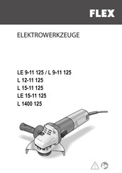 Flex LE 9-11 125 Instrucciones De Funcionamiento Originales