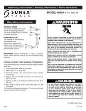 Sunex Tools 4940A Instrucciones De Operación