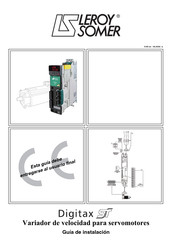 Leroy-Somer Digitax ST 1.1A M/TL Guia De Instalacion