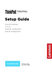 Lenovo ThinkPad P53s Guía De Configuración