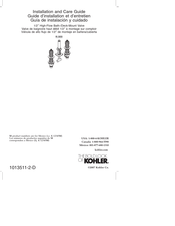 Kohler K-300 Guía De Instalación Y Cuidado