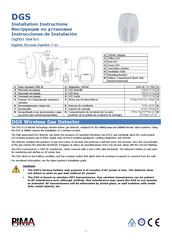 Pima DGS243 Instrucciones De Instalación