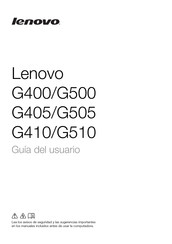 Lenovo G500 Guia Del Usuario