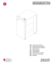 GBC AdvancedPunch Pro Manual De Instrucciones