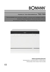 BOMANN TSG 7404 Instrucciones De Servicio