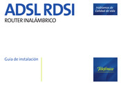 TELEFONICA ADSL RDSI Guia De Instalacion