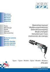 Von Arx PT3-EH Manual De Instrucciones