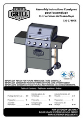 EXPERT GRILL 720-0789DE Instrucciones De Montaje