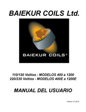 Baiekur Coils 1200 Manual Del Usuario