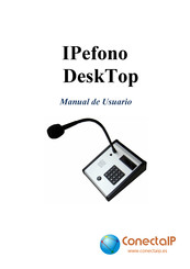 ConnectaIP IPefono DeskTop Manual De Usuario