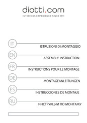 diotti ALASKA PACIFIC Instrucciones De Montaje