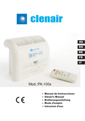 clenair PA-100s Manual De Instrucciones