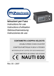 MZ electronic NAUTI 030 Instrucciones De Uso