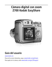 Kodak EasyShare Z700 Guia Del Usuario