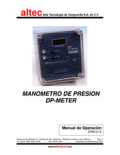 Altec DPM-01-E Manual De Operación